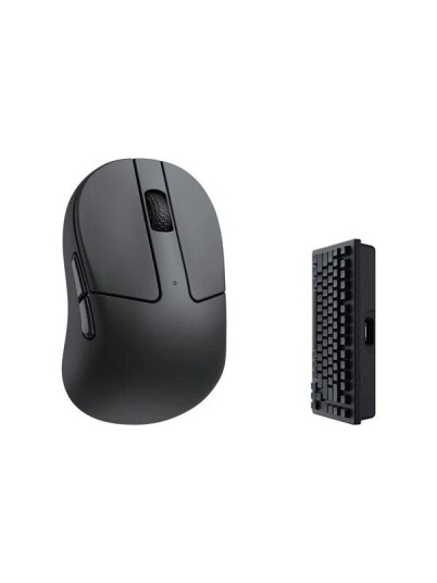 Keychron M4 Wireless Gaming mus Optisk 5 Svart M4 A4 Keychron M4 Wireless Gaming mus Optisk 5 Svart M4 A4