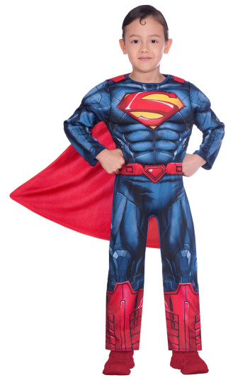 Amscan International Superman Klassisk Barn Karnevalskostyme XLarge