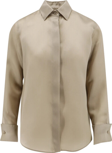 Max Mara Dame Bluser & Skjorter Grønn L, Max Mara Dame Bluser & Skjorter Grønn L,