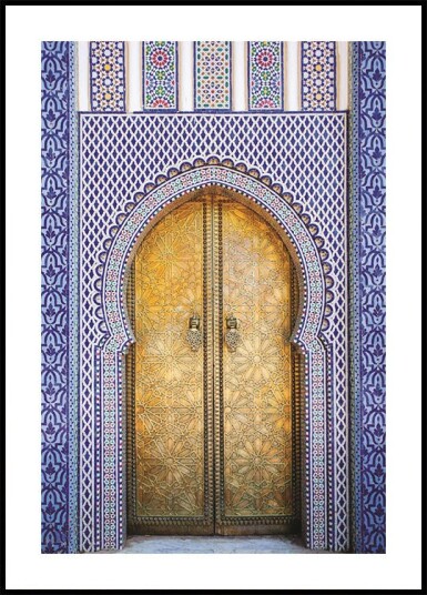 Royal Palace Door Plakat Plakat / 50x70cm