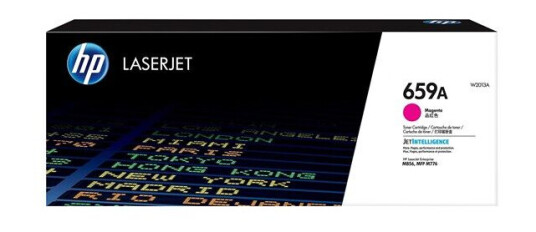 HP 659A / W2013A Magenta Toner - Laser toner Rød HP 659A / W2013A Magenta Toner - Laser toner Rød
