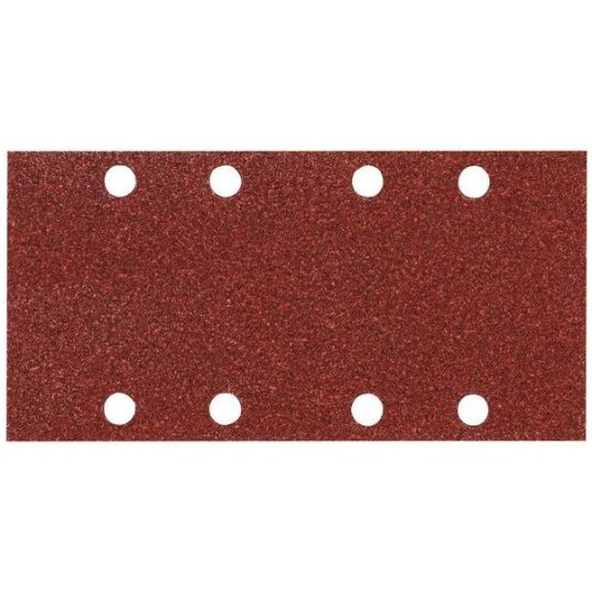 Bosch 2609256A96 Slipepapir 8-hullet 93x230 mm K80 10-pakn.