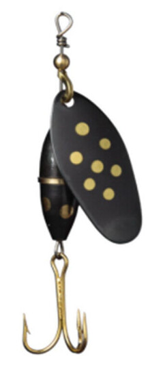 Myrans Panter spinner, sort - 7 gram
