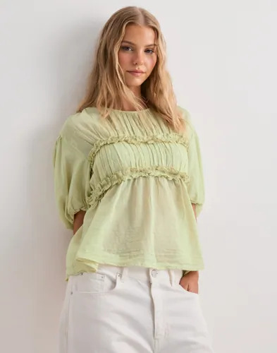 Neo Noir Grønn Kiril S Voile Blouse