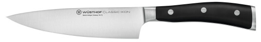 Wüsthof Classic Ikon Kokkekniv Svart 16 cm Wüsthof Classic Ikon Kokkekniv Svart 16 cm
