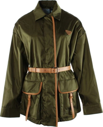 Prada Dame Jakker Grønn M, Prada Dame Jakker Grønn M,