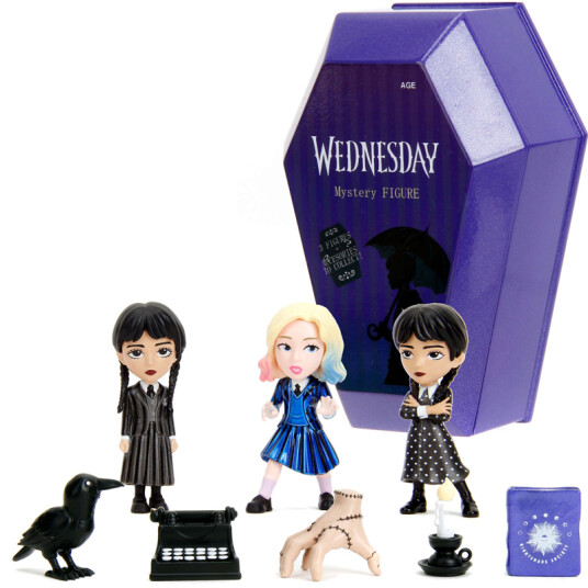 Wednesday Overraskelse 6cm Mystery Figur m/ tilbehør Wednesday Overraskelse 6cm Mystery Figur m/ tilbehør