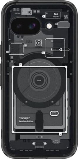 Spigen Ultra Hybrid MagSafe zero one black - Google Pixel 9a