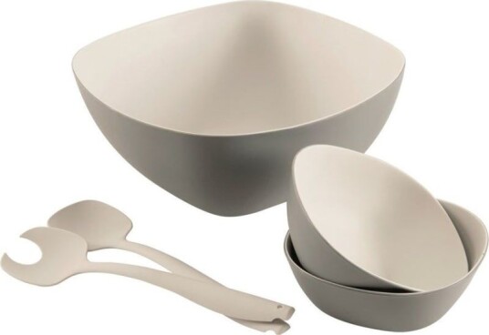 Outwell Gala Salad Set OneSize, Grey & Sand