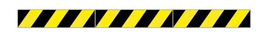 HERMA Floor marking: Please keep distance 29.7 x 7 cm self-adhesive removable