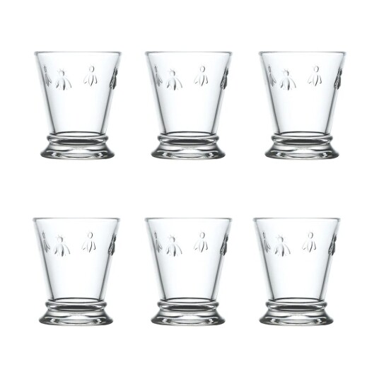 La Roch?re Abeille drikkeglass 19 cl 6-pakning Klar La Roch?re Abeille drikkeglass 19 cl 6-pakning Klar