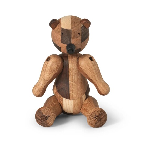 Kay Bojesen Denmark Kay Bojesens trebjørn jubileumsutgave mixed wood Liten Kay Bojesen Denmark Kay Bojesens trebjørn jubileumsutgave mixed wood Liten