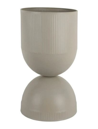 present time Plant Pot Tonar Large - Beige - H 45CM present time Plant Pot Tonar Large - Beige - H 45CM
