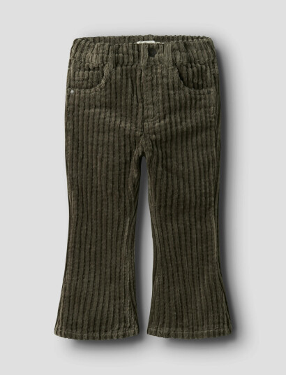 Lil"Atelier Nmfraul Loose Bootcut Pant 5008 Sh R Lil Brown 122