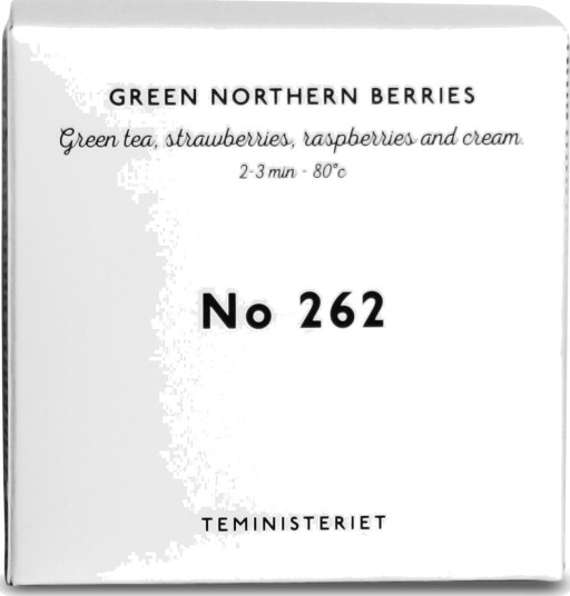 Teministeriet Signature 262 Green Northern Berries Boks Te