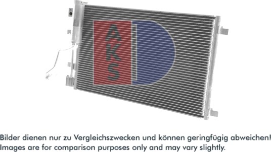 Kondensator, klimaanlegg AKS DASIS 072035N