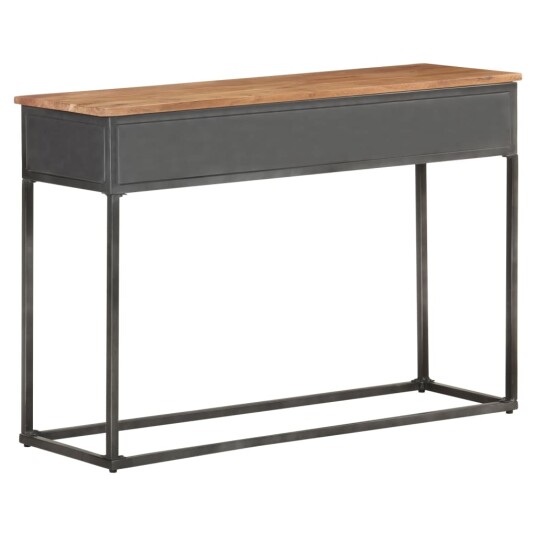 vidaXL Konsollbord 110x35x75 cm heltre akasie