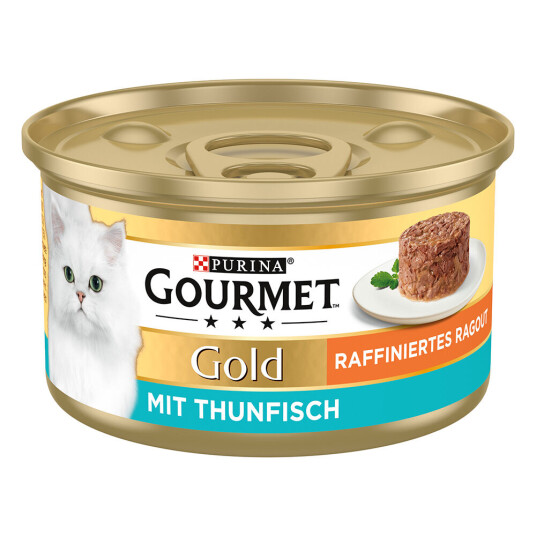 Gourmet Økonomipakke Gold Raffinert Ragu 48 X 85 G Tunfisk Gourmet Økonomipakke Gold Raffinert Ragu 48 X 85 G Tunfisk