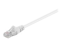 Microconnect V-UTP502WVP, 2 m, Cat5e, U/UTP (UTP), RJ-45, RJ-45, hvit (pakke med 10)