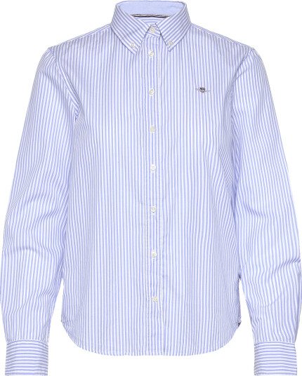 Gant | Reg Poplin Banker Striped Shirt | 34