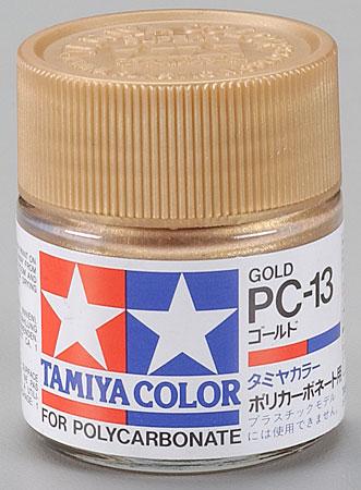 Tamiya PC-13 Gold Color for Polycarbonate