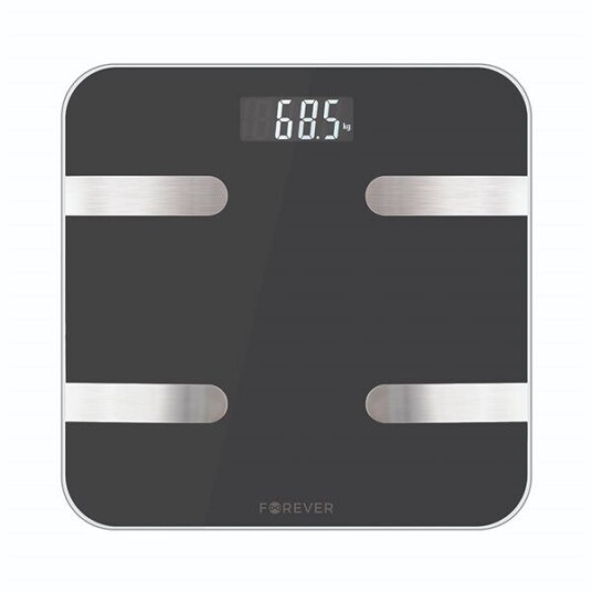 Forever AS-100 Bluetooth Personvekt Svart