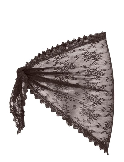 JDY Jdysafira Lace Scarf Wvn Exp Brown ONE SIZE