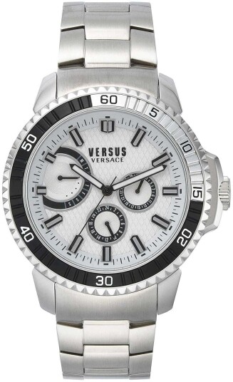 Versus by Versace Herreklokke VSPLO0519 Aberdeen Sølvfarget/Stål Versus by Versace Herreklokke VSPLO0519 Aberdeen Sølvfarget/Stål