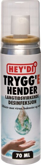 DESINFEKSJON TRYGGE HENDER 70ML