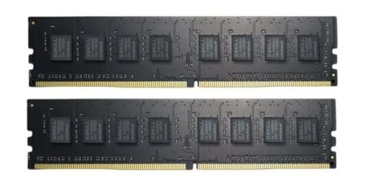 G.Skill Value DDR4-2133 - 8GB - CL15 - Dual Channel (2 pcs) - Intel XMP - Svart