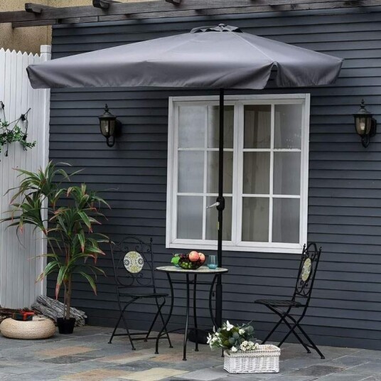 Vippbar hageparaply 200x140 cm for terrasse Vippbar hageparaply 200x140 cm for terrasse