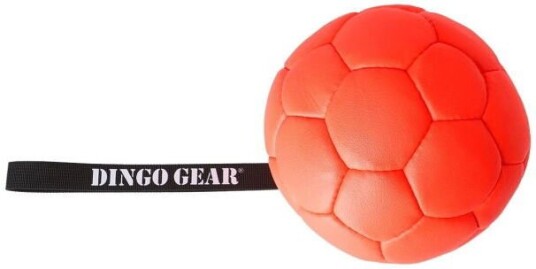 Dingo Gear Eco Hundeball Med Håndtak 18 cm (Orange) Dingo Gear Eco Hundeball Med Håndtak 18 cm (Orange)