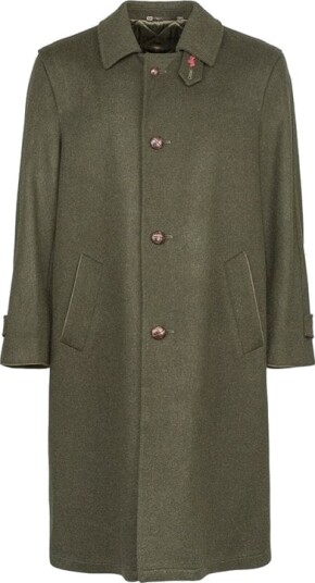 Steinbock Long Coat Loden 46 Steinbock Long Coat Loden 46