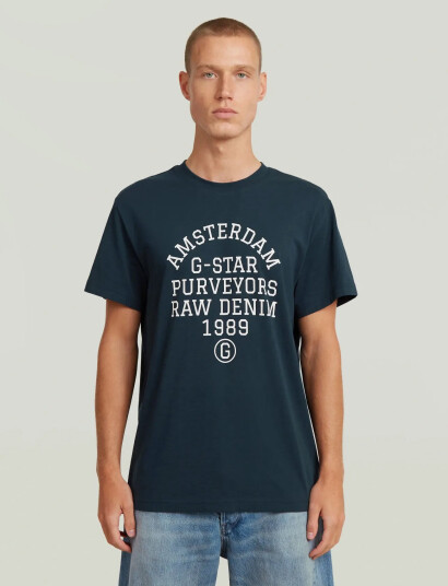 G-Star Purveyors Gr R T - Navy - M