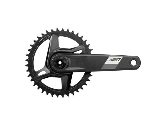 SRAM Apex 1 Dub Wide 12 Speed Kranksett 165mm SRAM Apex 1 Dub Wide 12 Speed Kranksett 165mm