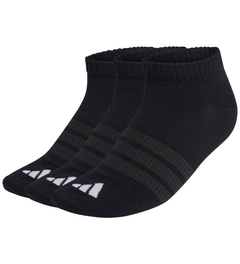 Adidas Performance Sokker 3 pack Ess Lav Black/Black/Hvit Adidas Performance 31/33 Sokker Svart 31 33