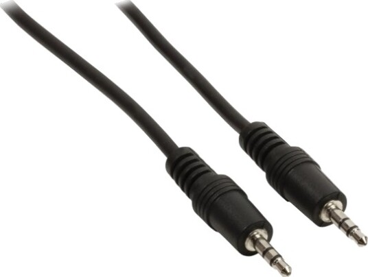 Valueline Vlap22000b05 3.5Mm Hankjønn 3.5Mm Hankjønn 0,5 M Sort