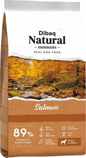 Dibaq Natural Moments Laks 15 kg Uten Korn - Hundefôr for Alle Raser Dibaq Natural Moments Laks 15 kg Uten Korn - Hundefôr for Alle Raser