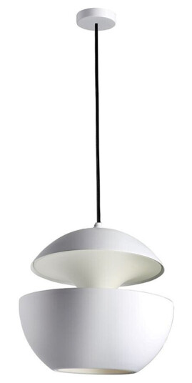 DCW - Here Comes The Sun Pendel Ø350 Hvit/Hvit