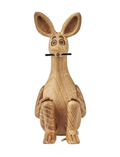 Dsignhouse Moomin Mumitroldene Træfigur Egetræ Sniff   Multi/patterned   10 CM