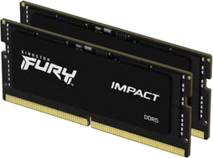 Kingston FURY Impact 16GB DDR5 SO-DIMM 4800MHz RAM Kit CL38 Kingston FURY Impact 16GB DDR5 SO-DIMM 4800MHz RAM Kit CL38