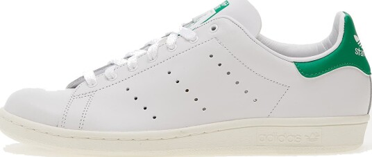 Joggesko adidas Stan Smith 80s Ftw White/ Ftw White/ Green EUR 44 2/3
