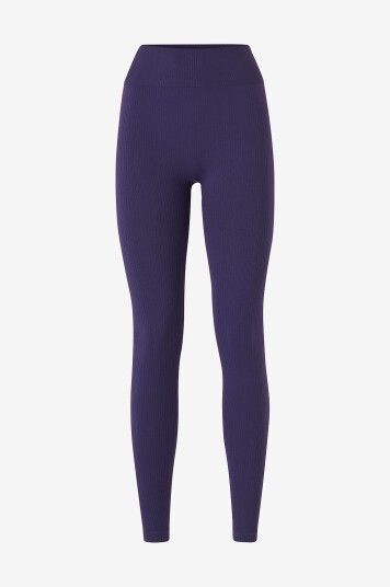Röhnisch - Treningstights Seamless Soft Rib Tights - Blå