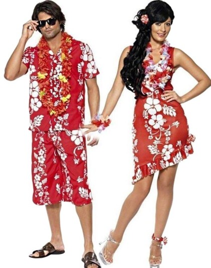 Hawaii Skjønnhet Kostyme