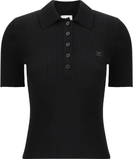 Courrèges Dame Topper Svart XS,