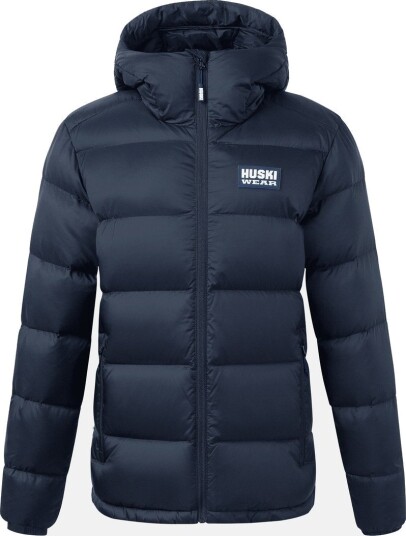 Huski Wear W Light Down Jacket Navy Blue L Vinterjakker Huski Wear W Light Down Jacket Navy Blue L Vinterjakker