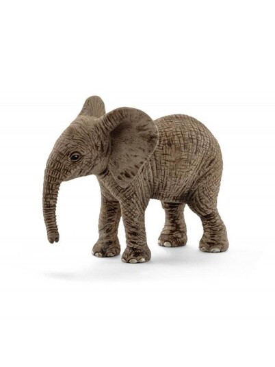 Schleich Elefantkalv Figur i Plast - Afrikansk Dyr