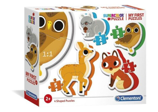 Clementoni My First Puzzles - Forest animals