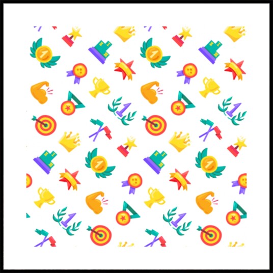 Game Success Symbols Plakat / 50x50
