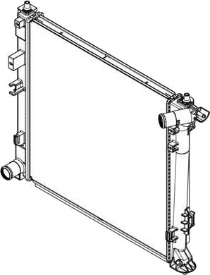 MAHLE CR 1978 000P Radiator motorkjøling